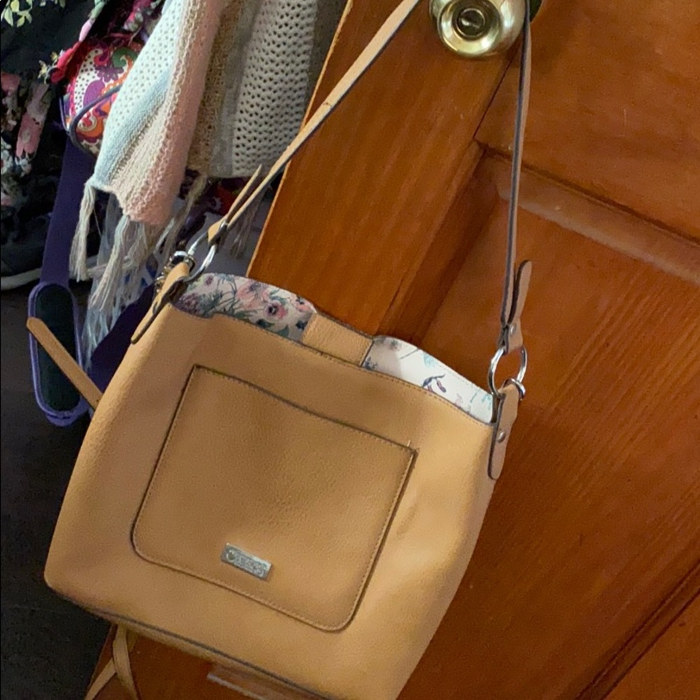 Long strap.   Short strap crossbody